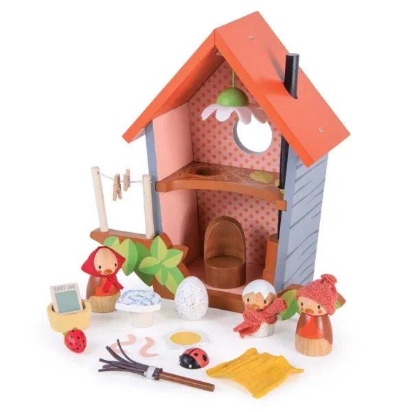 Mini mondo Robin's Nest Box Tender Leaf