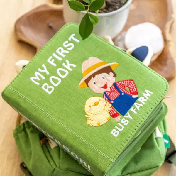 Quiet Book Montessori La fattoria