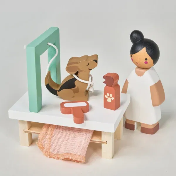 Set Waggy Tails Dog Salon Tender Leaf