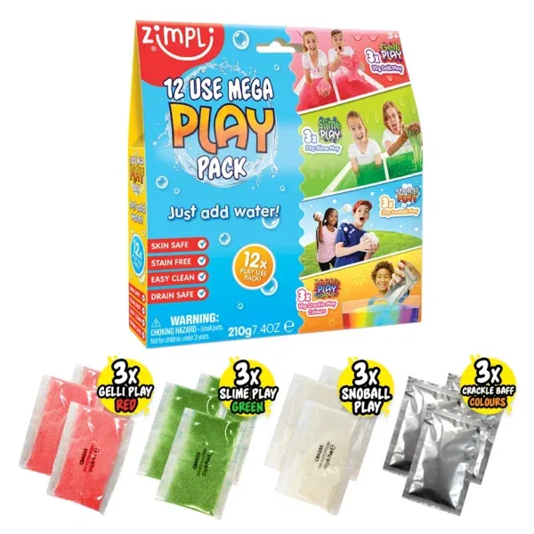 Zimpli Mega Sensory Pack 12 pezzi Zimpli kids