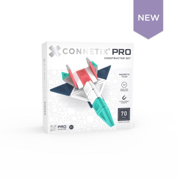 Connetix tiles costruzioni magnetiche 70 pezzi PRO Constructor Set