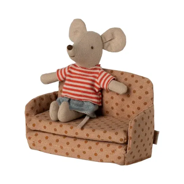 Miniatura Divano letto topo pois Maileg