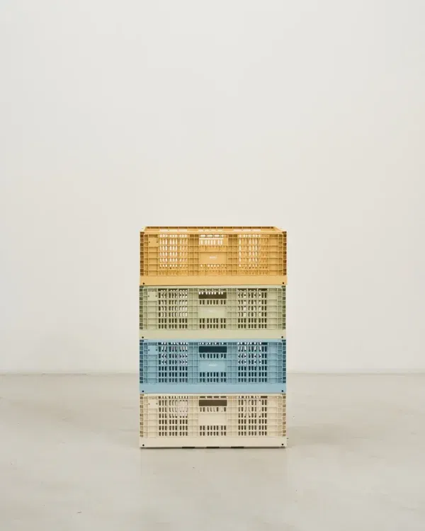 Cassetta Storage Crate Honey yellow MODU