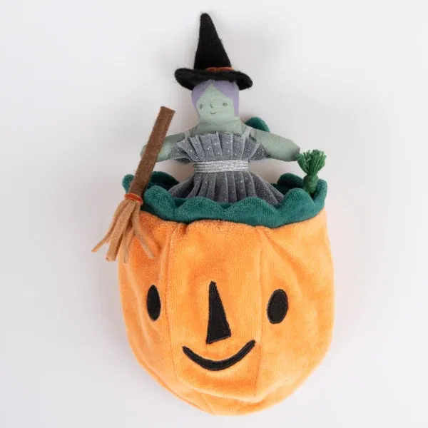Streghetta con zucca Pumpkin Doll MeriMeri