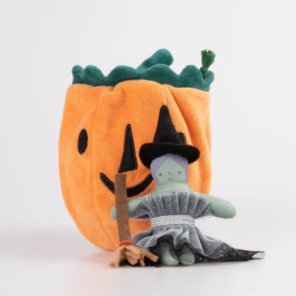 Streghetta con zucca Pumpkin Doll MeriMeri