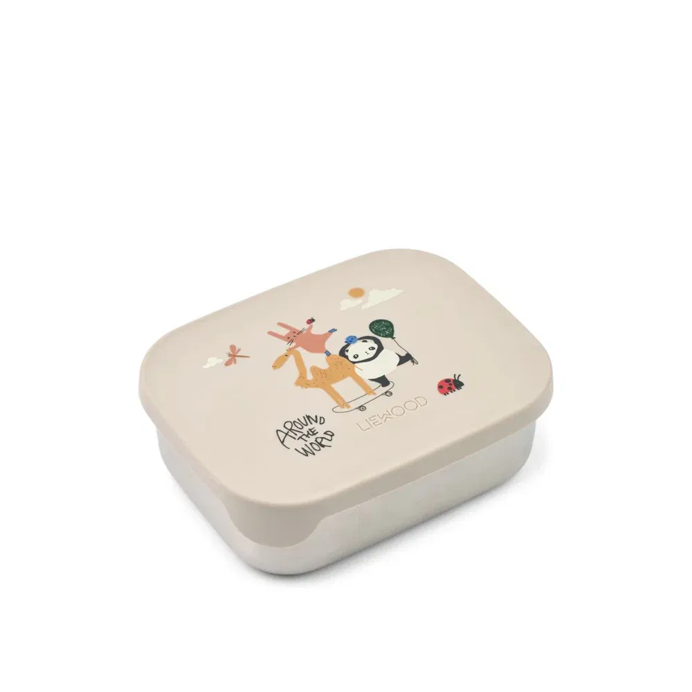 Porta merenda Arthur lunchbox Around the world LIEWOOD