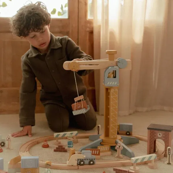 Set gru con binari estensione railway Little Dutch
