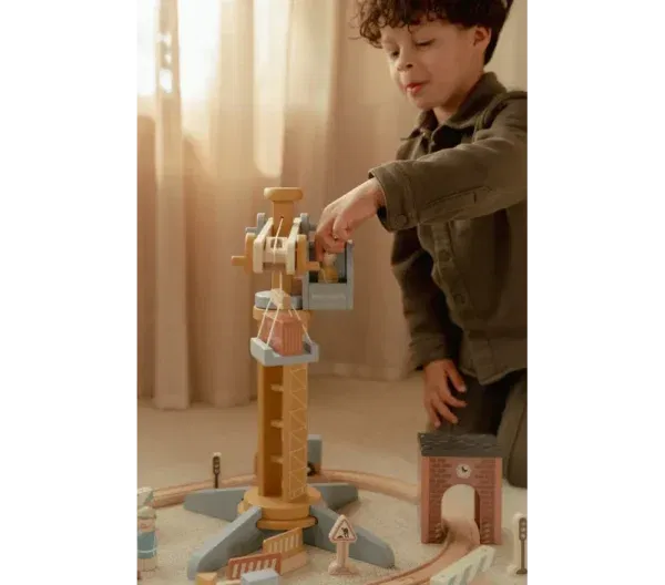 Set gru con binari estensione railway Little Dutch