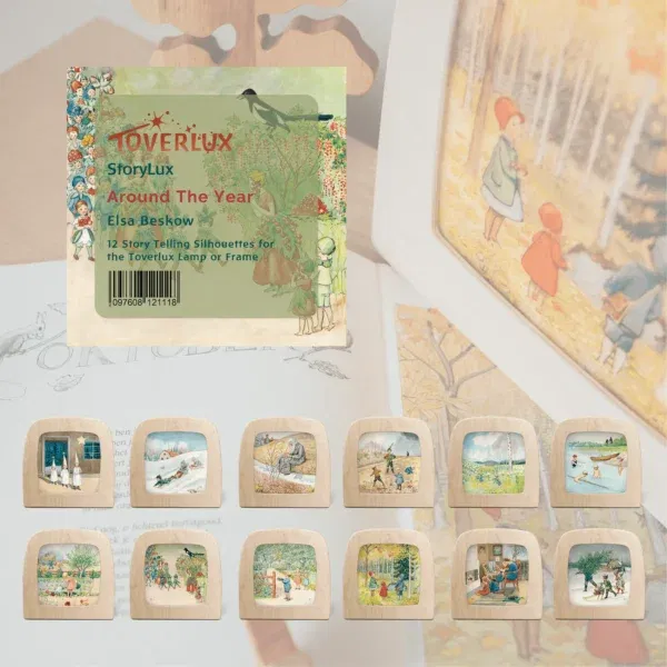Set 12 Trasparenze Around the Year Elsa Beskow TORVELUX