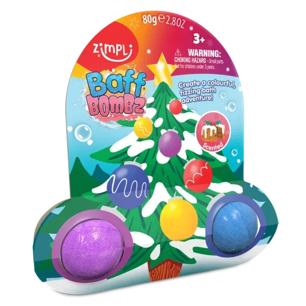 Set bomba da bagno Xmas Tree Baff Zimpli kids