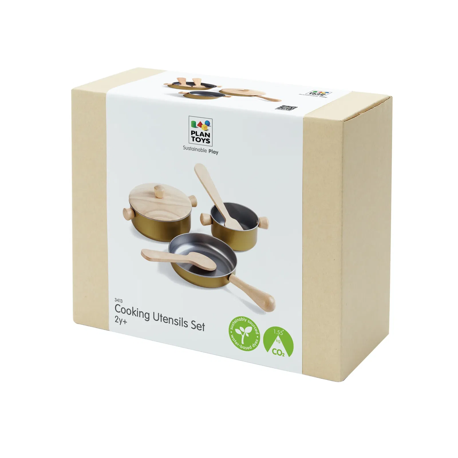 Set gioco di ruolo utensili per cucinare Plan Toys